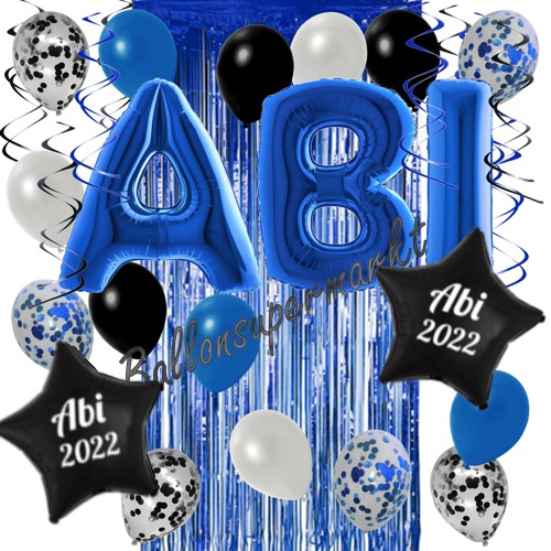 Ballons-und-Dekorations-Set-Abi-2022-blau-Dekoration-zu-Abiball-Abifeier-Geschenk-Abitur-Vorhang