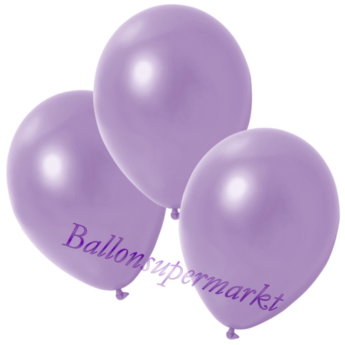 Deko-Metallic-Luftballons-Lila-Ballons-aus-Natur-Latex-zur-Dekoration