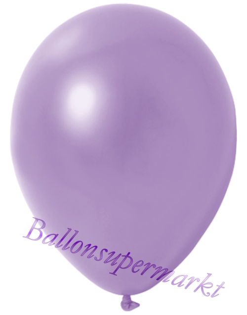 Deko-Metallic-Luftballons-Lila-Ballons-aus-Natur-Latex