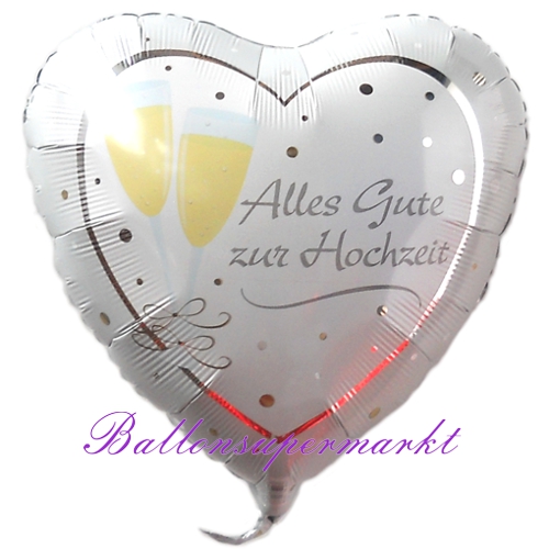 Folienballon-Alles-Gute-zur-Hochzeit-Hochzeitsdekoration-Hochzeitsgeschenk-Luftballon