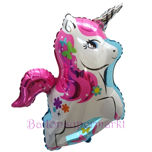 Folienballon-Einhorn-Shape-Luftballon-Geschenk-Geburtstag-Partydekoration-Unicorn