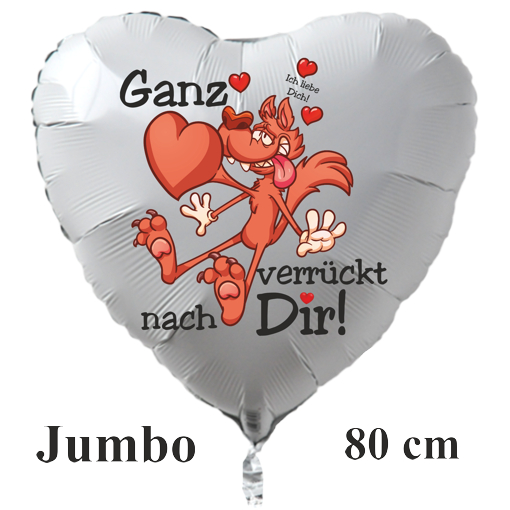 Grosser-weisser-Herzluftballon-Ganz-verrueckt-nach-Dir-Ich-liebe-Dich-mit-Ballongas-Helium