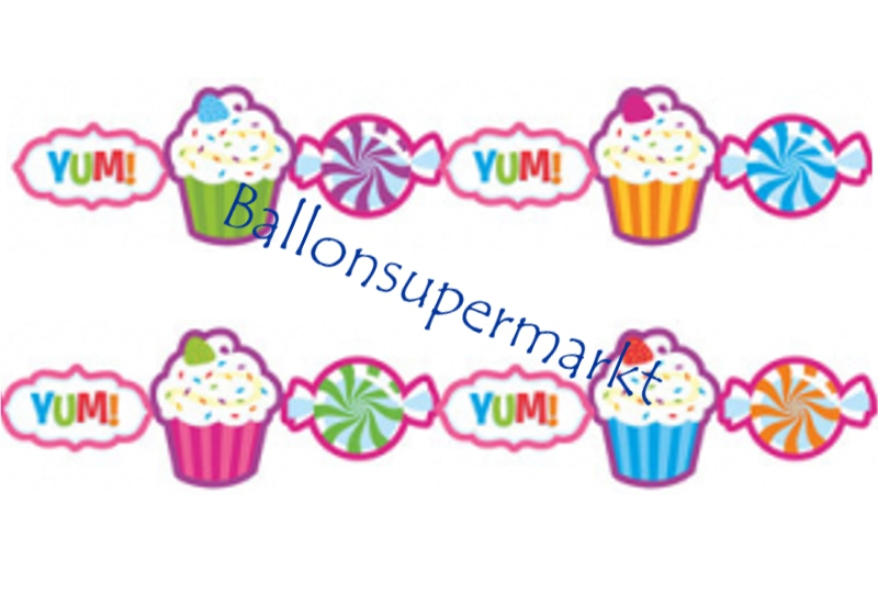 Party-Banner-Candy-Shop-Dekoration-Girlande-Mottoparty-Candy-Bar-Sweet-Shop-Kindergeburtstag