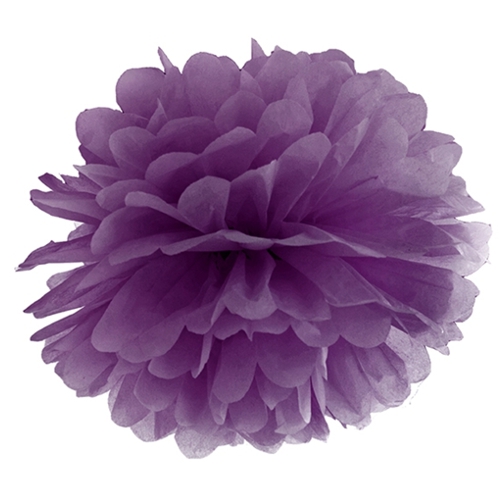 PomPom-Dekoration-Violett-Deko-Hochzeit-Taufe-Geburt-Geburtstag-Fest-Feier