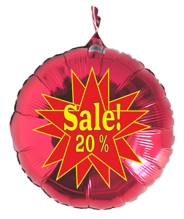 Sale-star-20-prozent-roter-Rundballon-aus-Folie-zur-Geschaeftsaktion-Werbeaktion-Sales