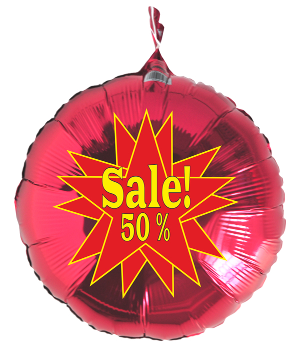 Sale-star-50-prozent-roter-Rundballon-aus-Folie-zur-Geschaeftsaktion-Werbeaktion-Sales