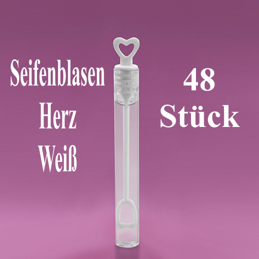 Seifenblasen-Hochzeit-48-Flaschen-Herz-weiß