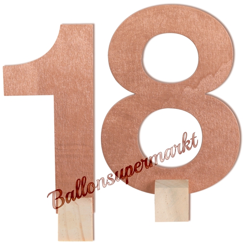 Tischdekoration-Aufsteller-Zahl-18-rosegold-Dekoration-zum-18.-Geburtstag-Jubilaeum