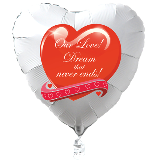 Weisser-Herzluftballon-zum-Valentinstag-Our-Love-Dream-that-never-ends