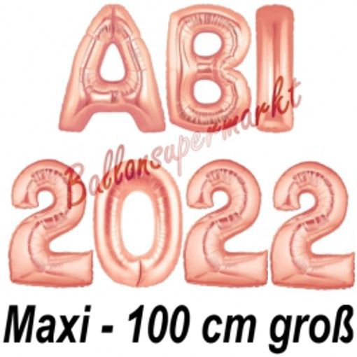 Folienballons-Abi-2022-Rosegold-100-cm-Dekoration-Abitur