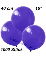 Luftballons 40 cm, Violett, 1000 Stück