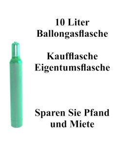 10 Liter Ballongasflasche im Verkauf