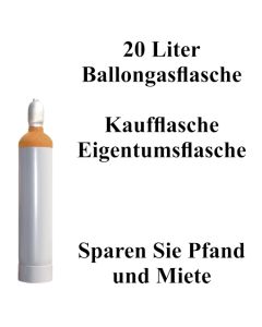 20 Liter Ballongasflasche im Verkauf