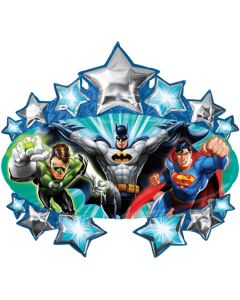 Justice League  Luftballon aus Folie inklusive Helium