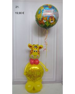 Happy Birthday Jungel Party  zum Kindergeburtstag