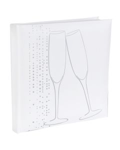 Hochzeit Gästebuch Champagner