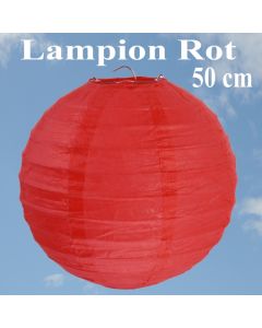 XL Lampion Rot, 50 cm