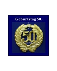 Geburtstag 50 Jahre, Zahlendeko