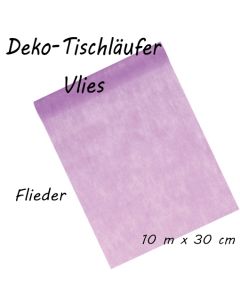 Tischläufer, Tischdecke, Vlies, flieder